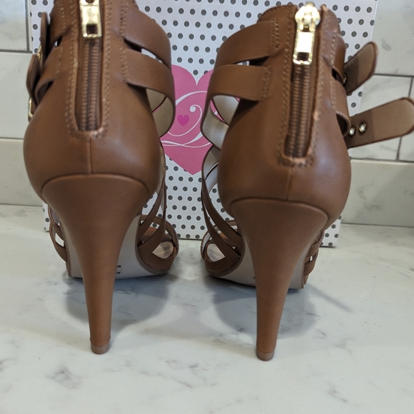 Stylish Wrap Open Toe Sandals Heels - Picture 4 of 8